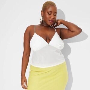 Wild Fable White Camisole Top